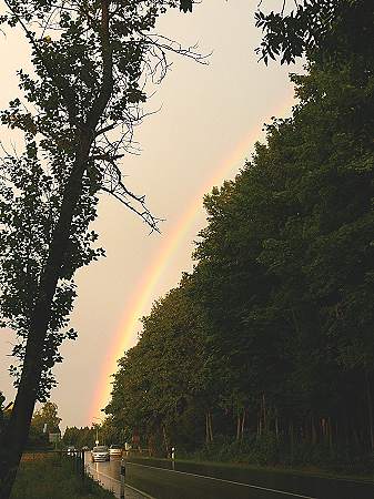 Regenbogen über Bruchhausen